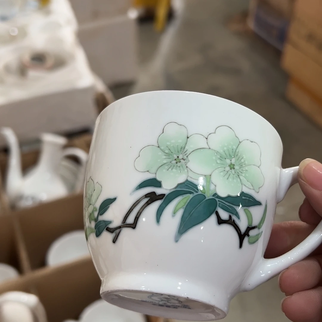 醴陵瓷供货基地炸福利手绘200毫升