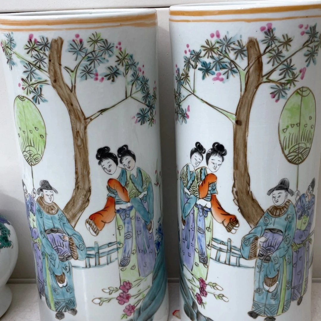 摆件手绘陶瓷作品欣赏