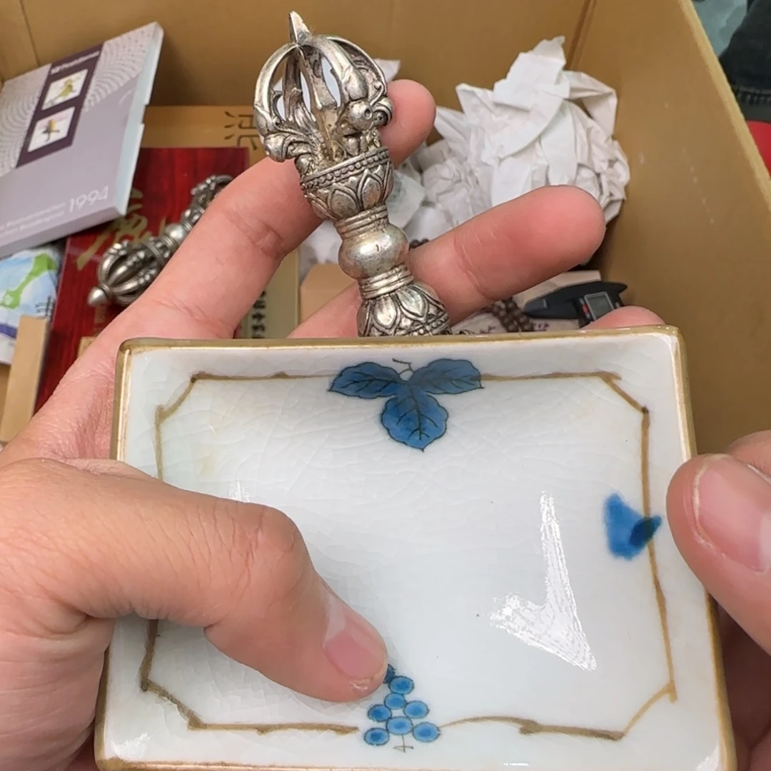 陶瓷孤品单件车里拍