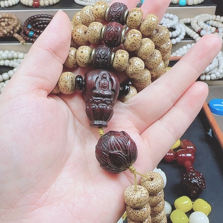 星月菩提吊坠榆海南星月菩提