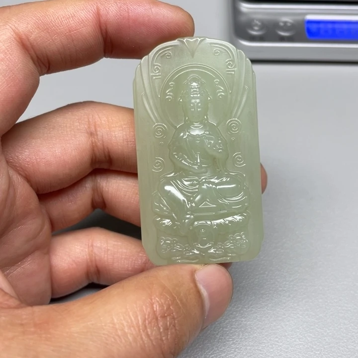 和田玉吊坠(不含链)未镶嵌用****5