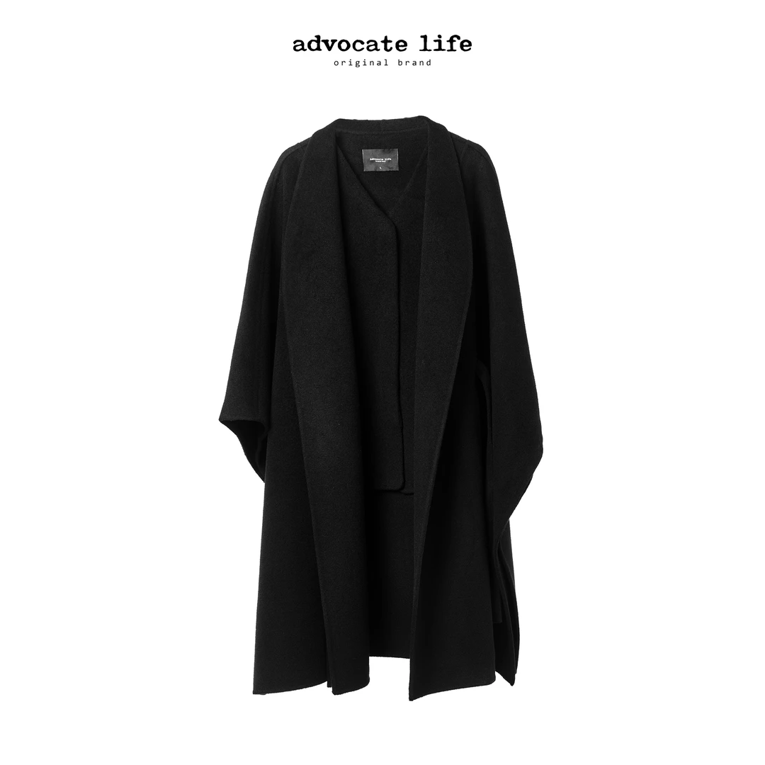Advocatelif 2024冬新品设计师款呢子外套百搭休闲上衣 HQ372391