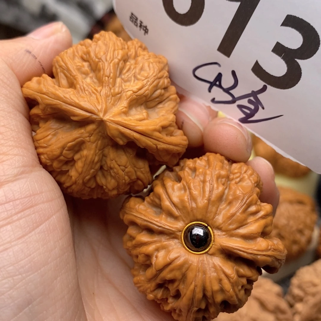 文玩核桃把件613号43全粗筋