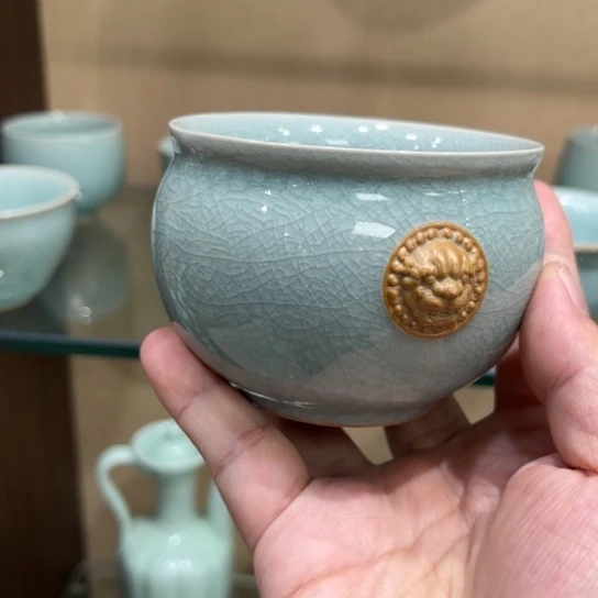 瓷片陶瓷茶具汝瓷茶具