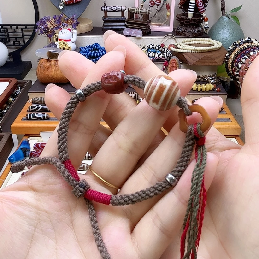 玛瑙/玉髓合金颈饰