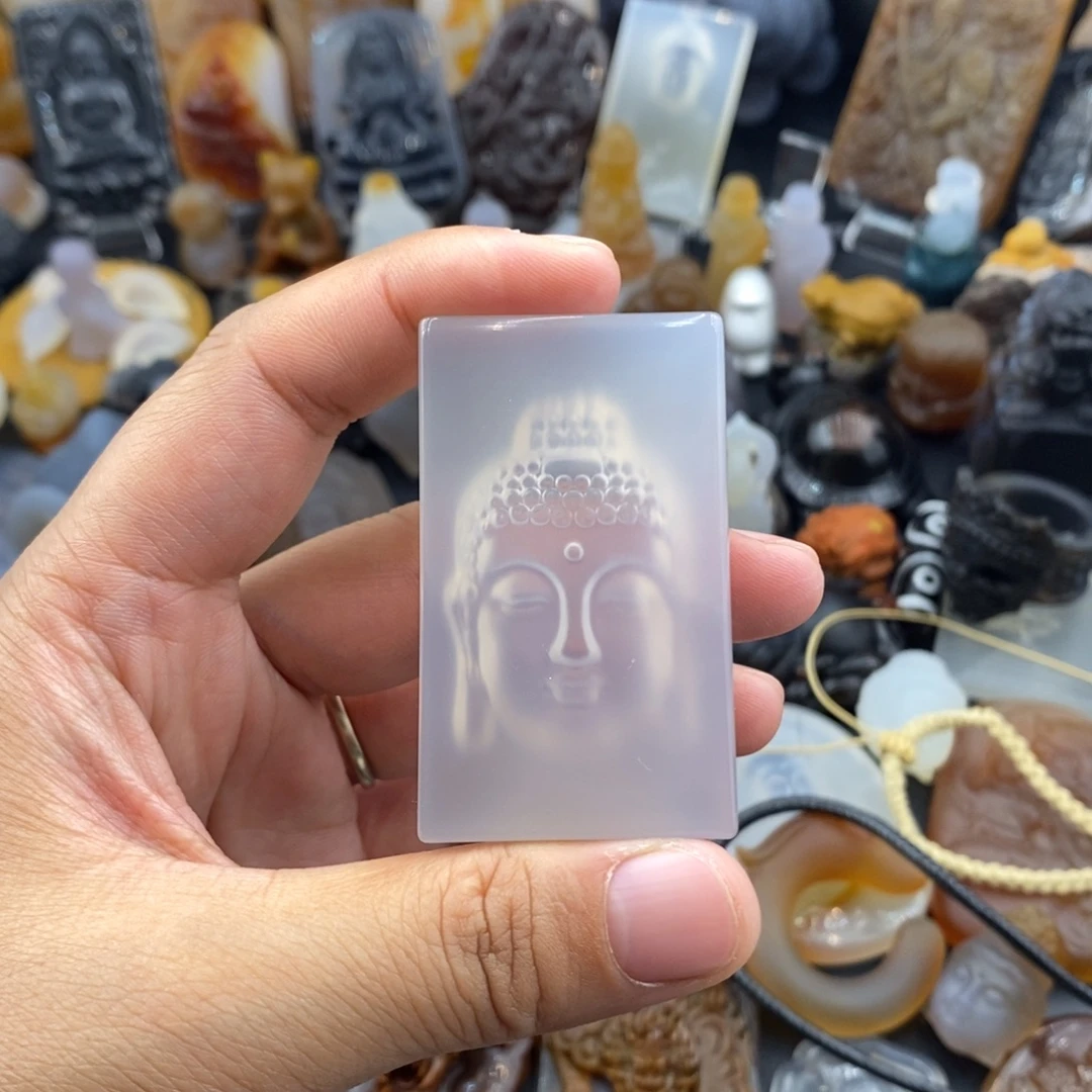 茶***画未镶嵌颈饰玛瑙/玉髓