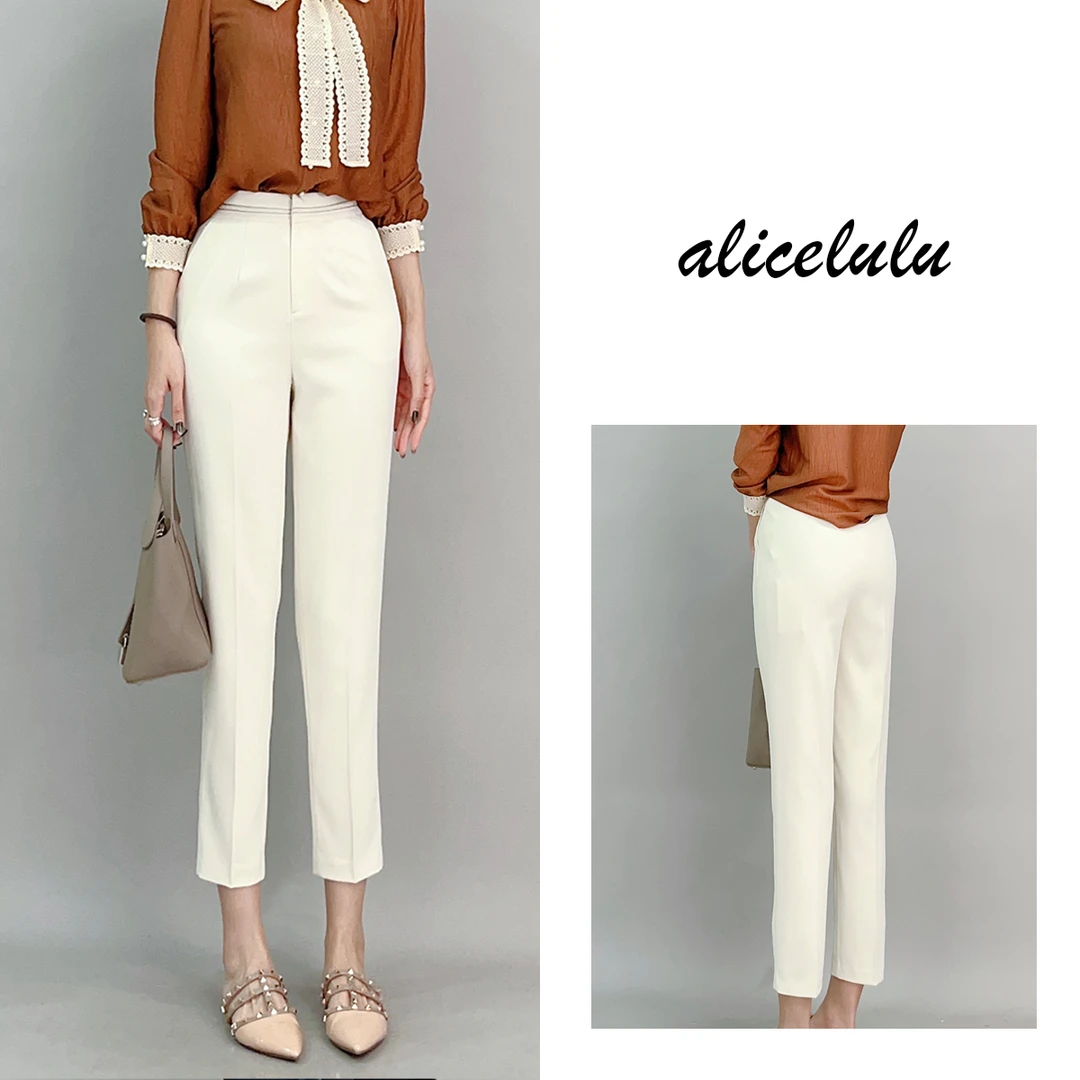 1 ALICE 丽人漫步休闲裤 时髦通勤 显瘦藏肉 S622103E