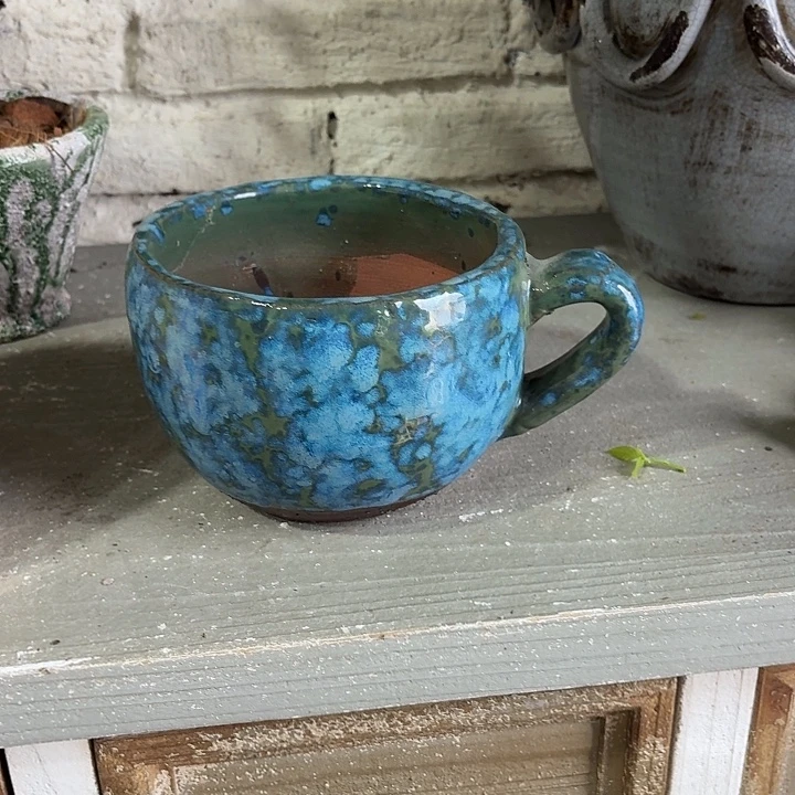 许纯的花房 莫奈风格 杯子