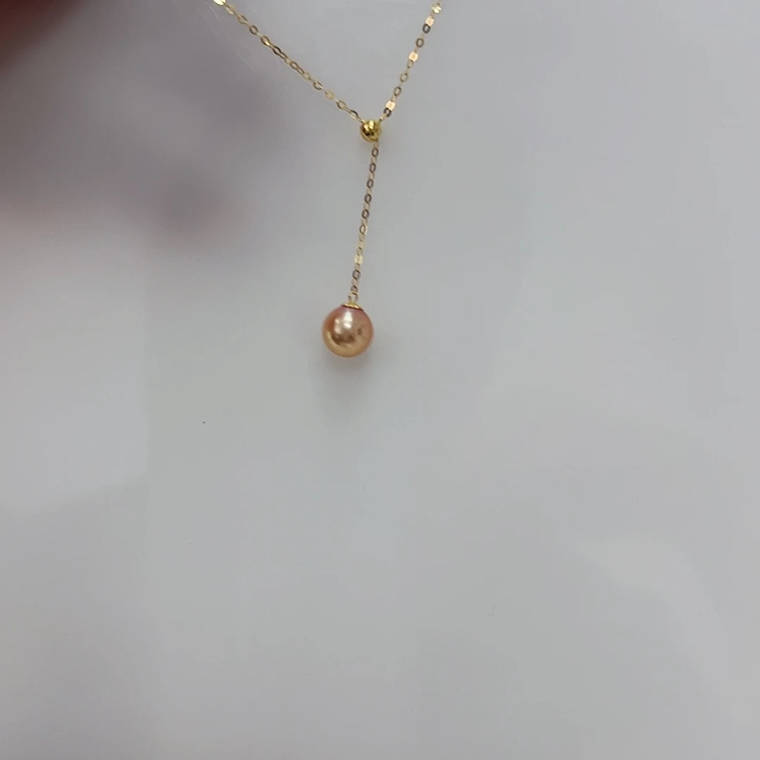 海水珍珠套链18K金镶嵌a 530