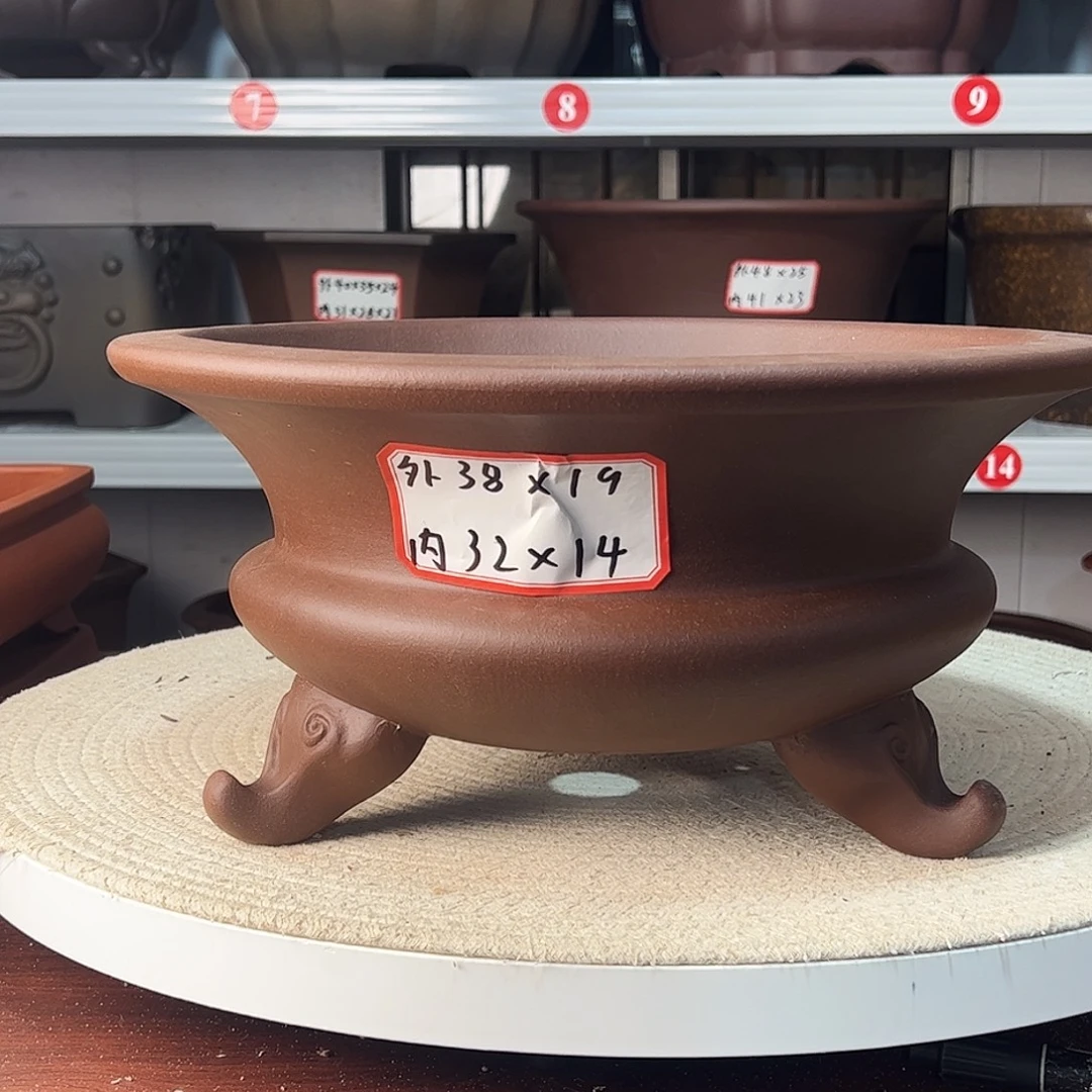 茶宠紫砂紫砂花盆