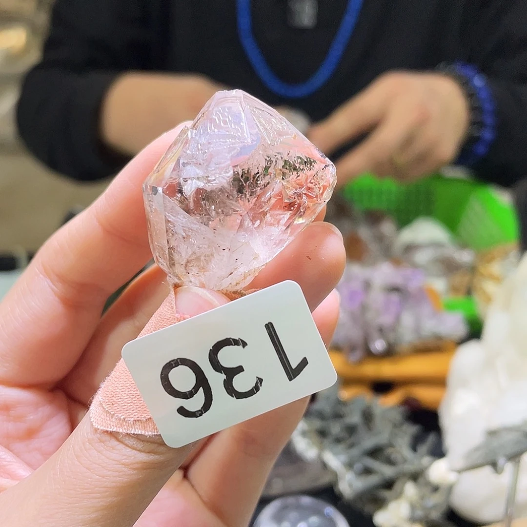 水晶未镶嵌珠宝半成品