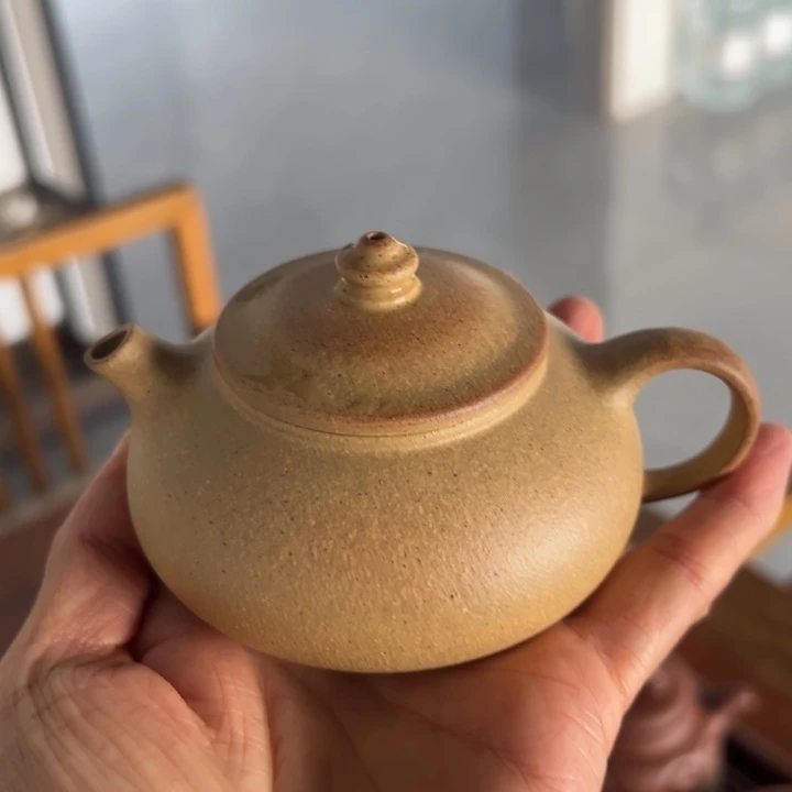 茶壶紫砂黄金个性寒江150cc