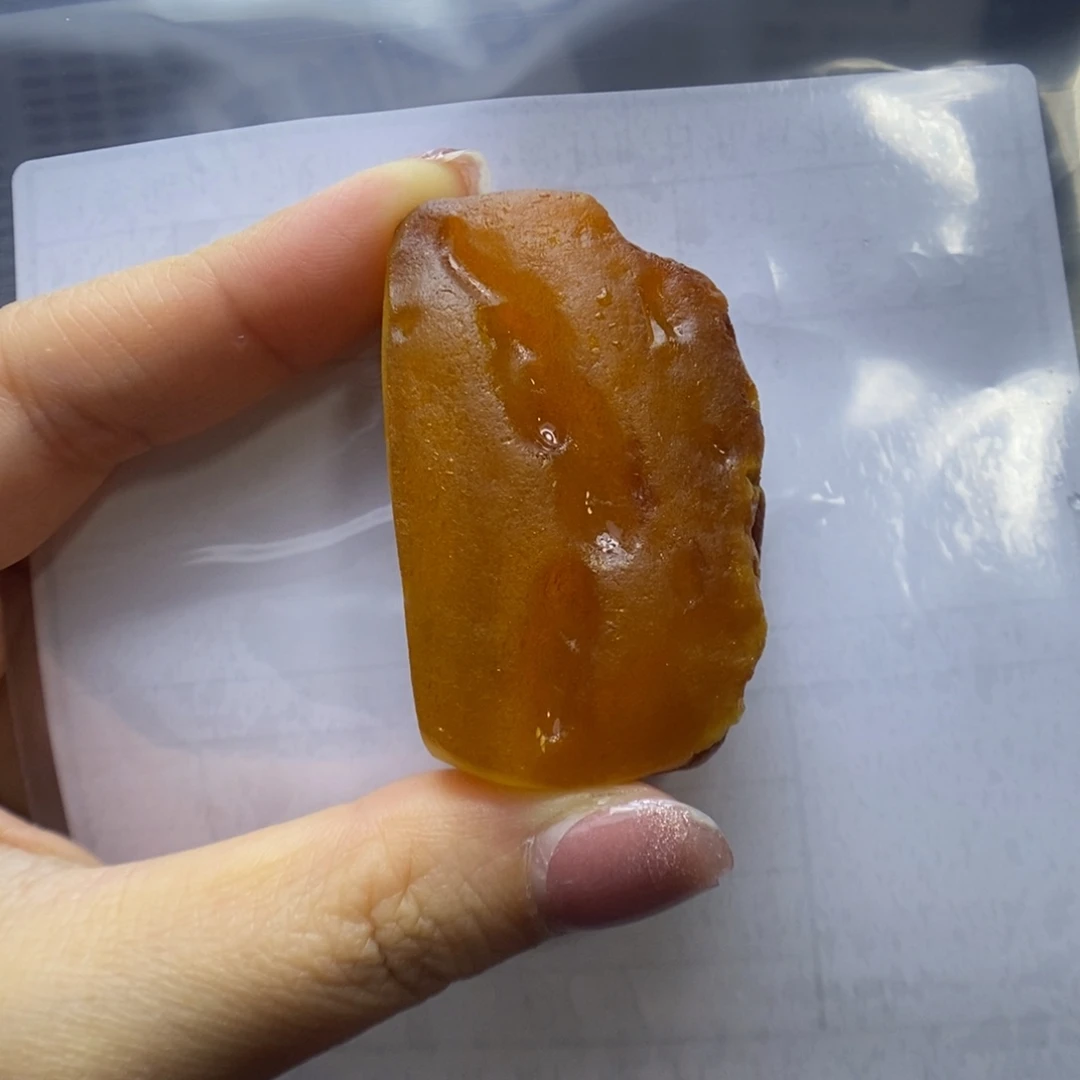 未镶嵌定制蜜蜡郎