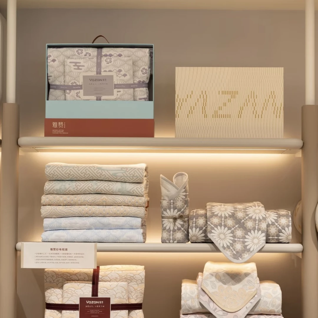 100%棉高端【印花四件套】实体店同款四套件被子-必拍款