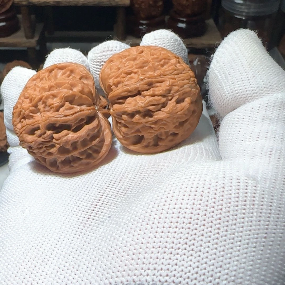 步***步文玩核桃吊坠磨盘