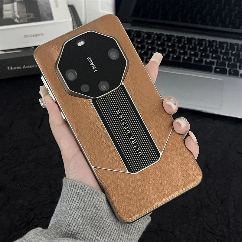 森迟适用华为mate70pro秒变rs非凡大师壳60pro+金丝银锦高级感镜