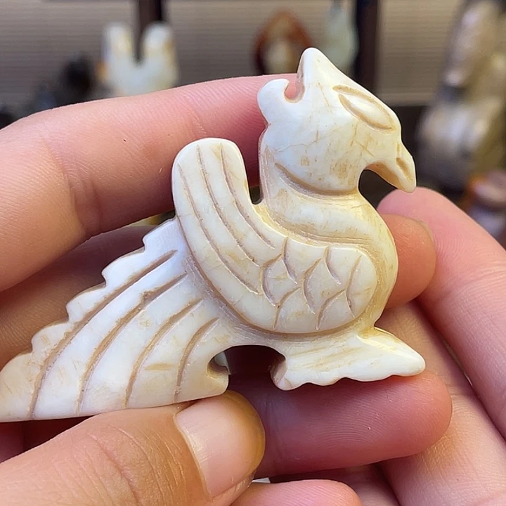 和田玉（糖玉）未镶嵌挂件