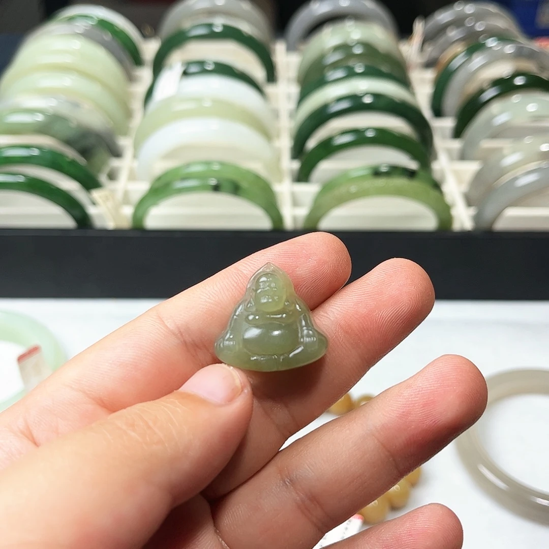 和田玉未镶嵌吊坠(不含链)36