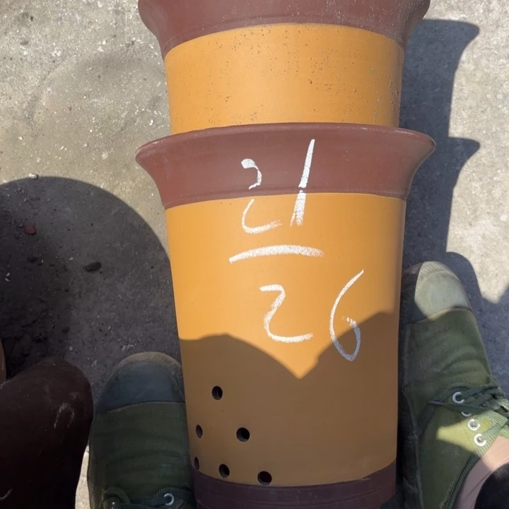 紫砂花盆紫砂的颜色