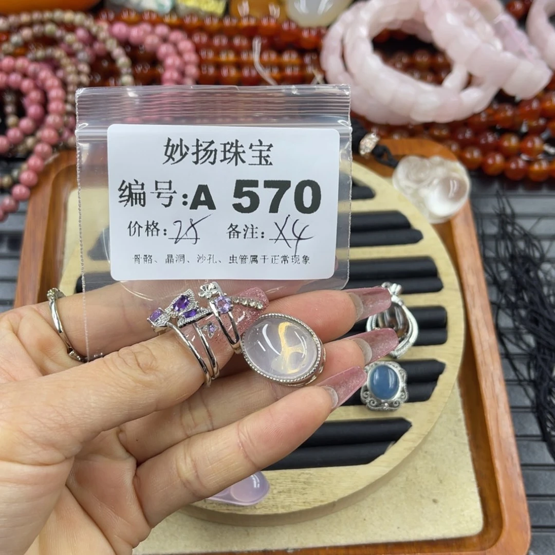 硅化珊瑚（珊瑚玉）瑕未镶嵌逆*