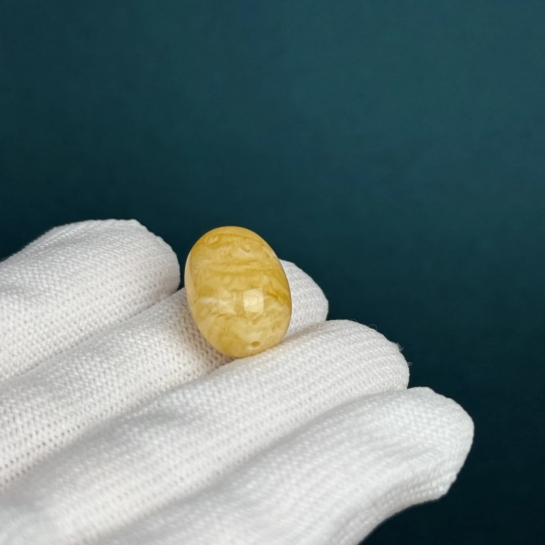 M1885天然原矿蜜蜡妖花枣珠 13*17.7mm一物一图 支持鉴定