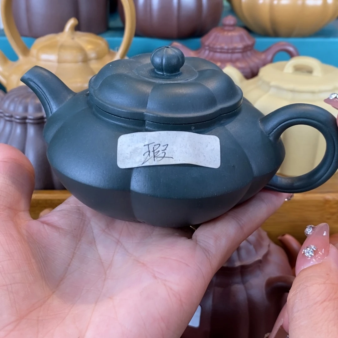 茶壶紫砂諶*笙原矿泥料手工壶直播间