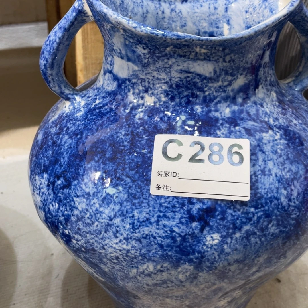 白泥花瓶景德镇陶瓷艺术博物