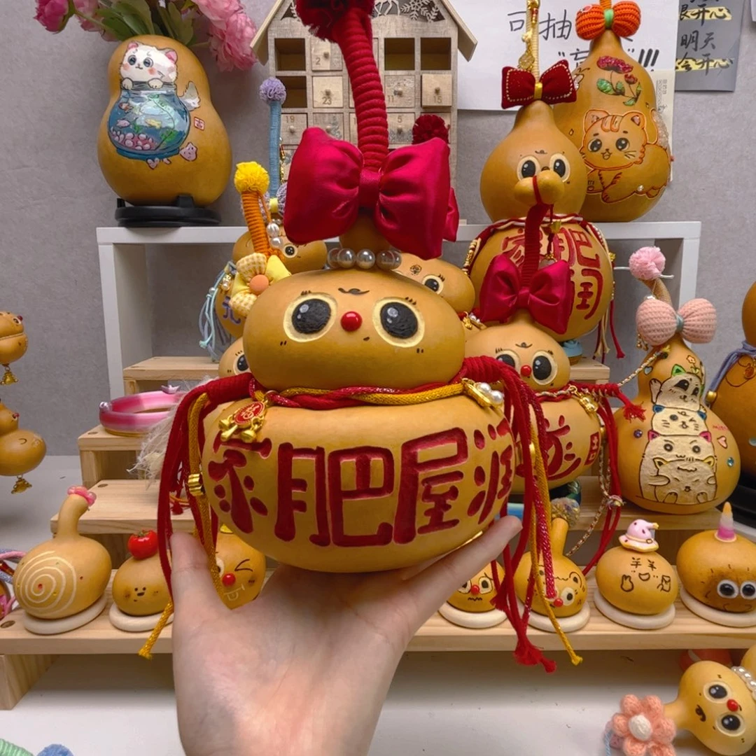用***8葫芦家居摆件一个