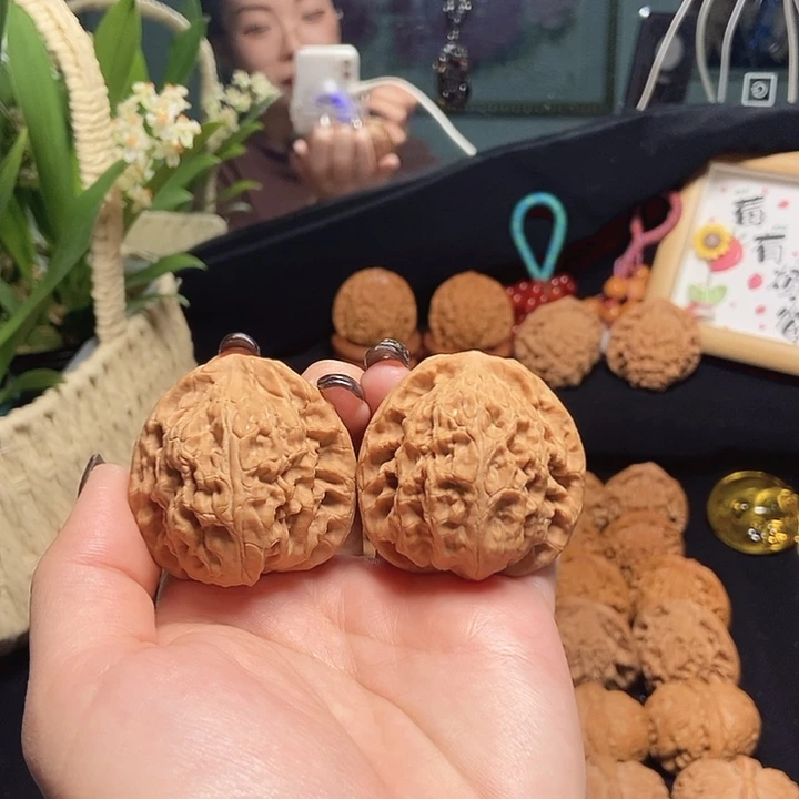吊坠文玩核桃44全品玄武
