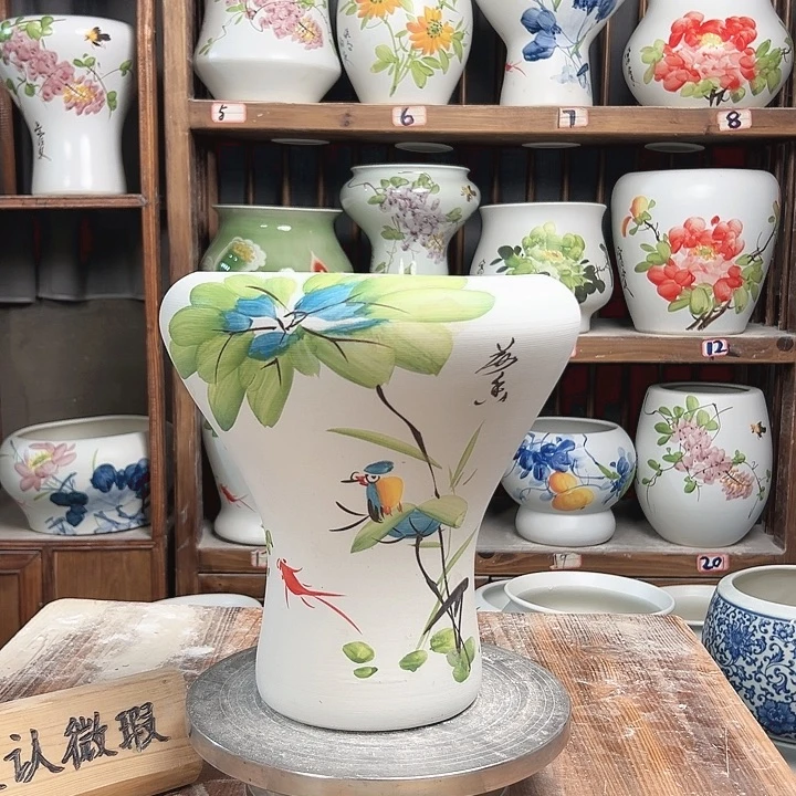 摆件火窝鸟 新款陶瓷大