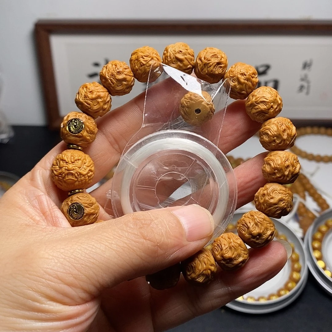 猴头核桃吊坠全品13左右龙珠70号