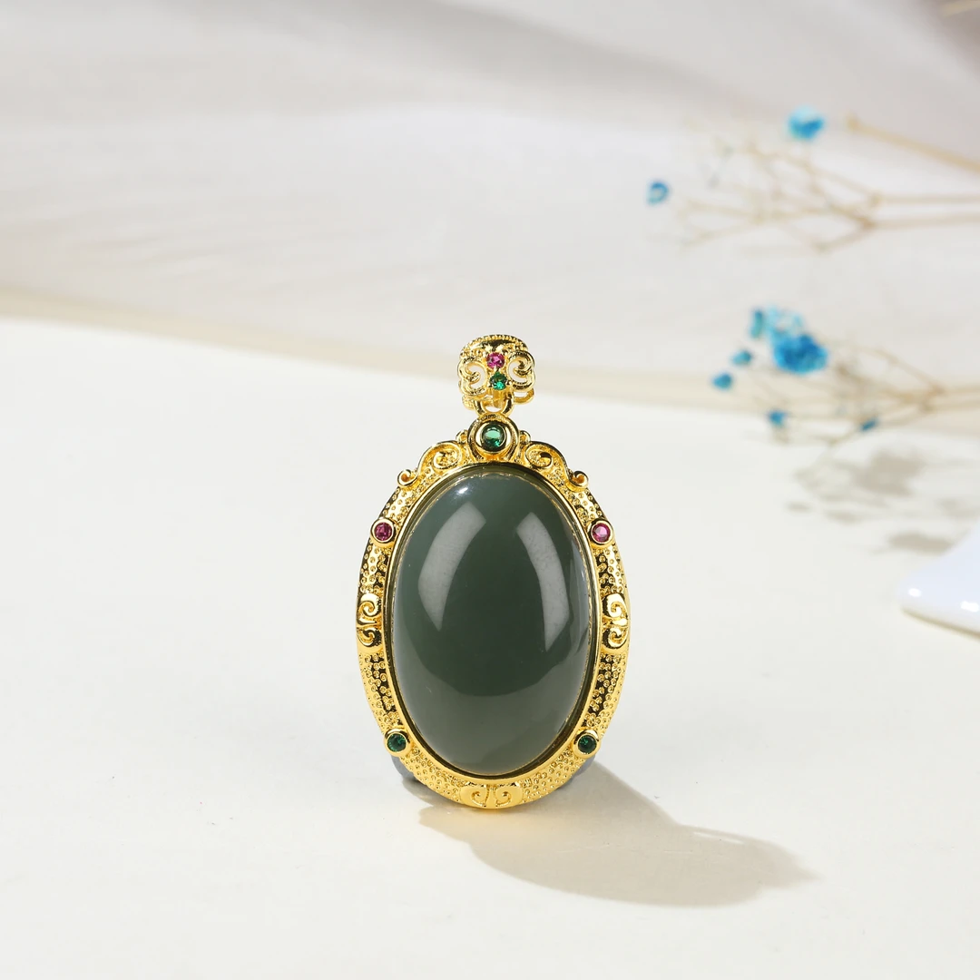 【麦子家族618大促】天然和田玉挂件吊坠时尚百搭精致礼物 ETF1029