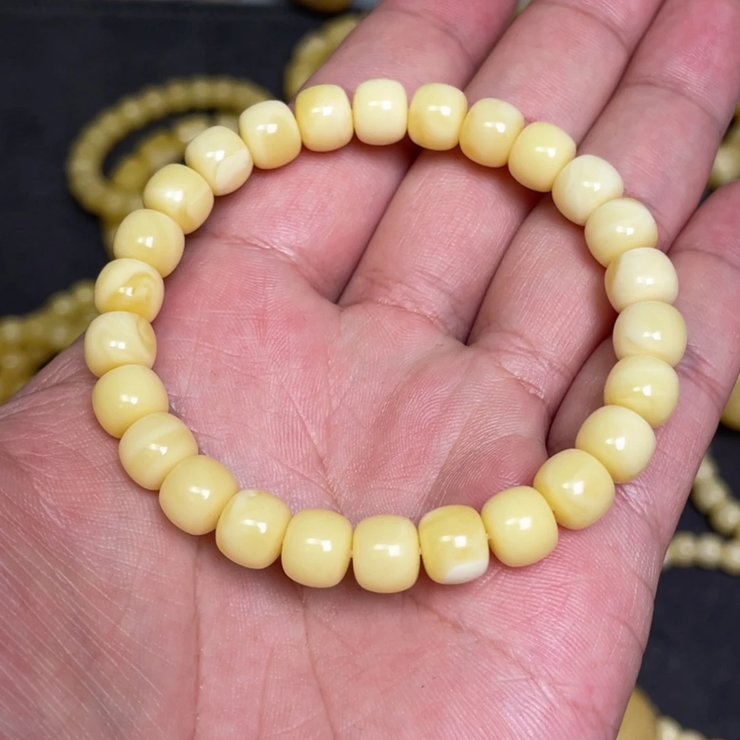 蜜蜡未镶嵌裸石蜜蜡手串8.5mm