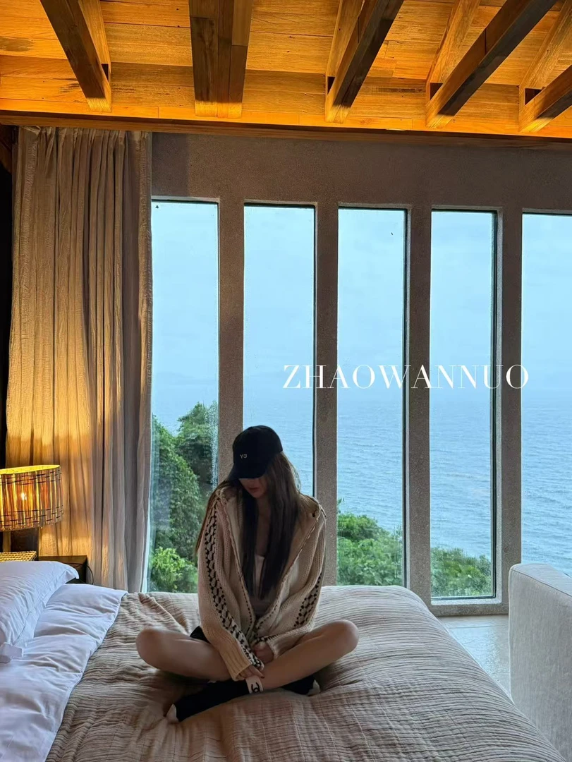 ZHAO WANNUO 丨 Open Y专机做的麻花纹理重磅粗针织外套NC0832