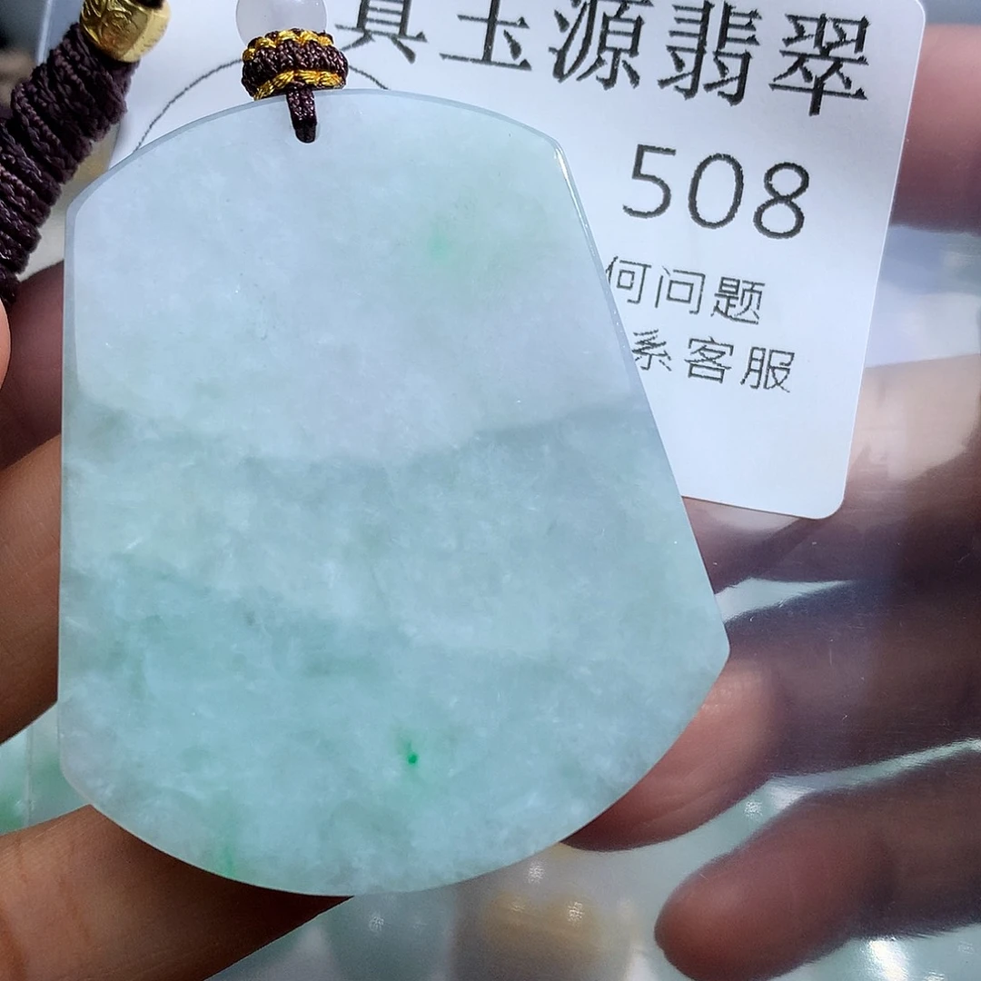 翡翠未镶嵌颈饰508