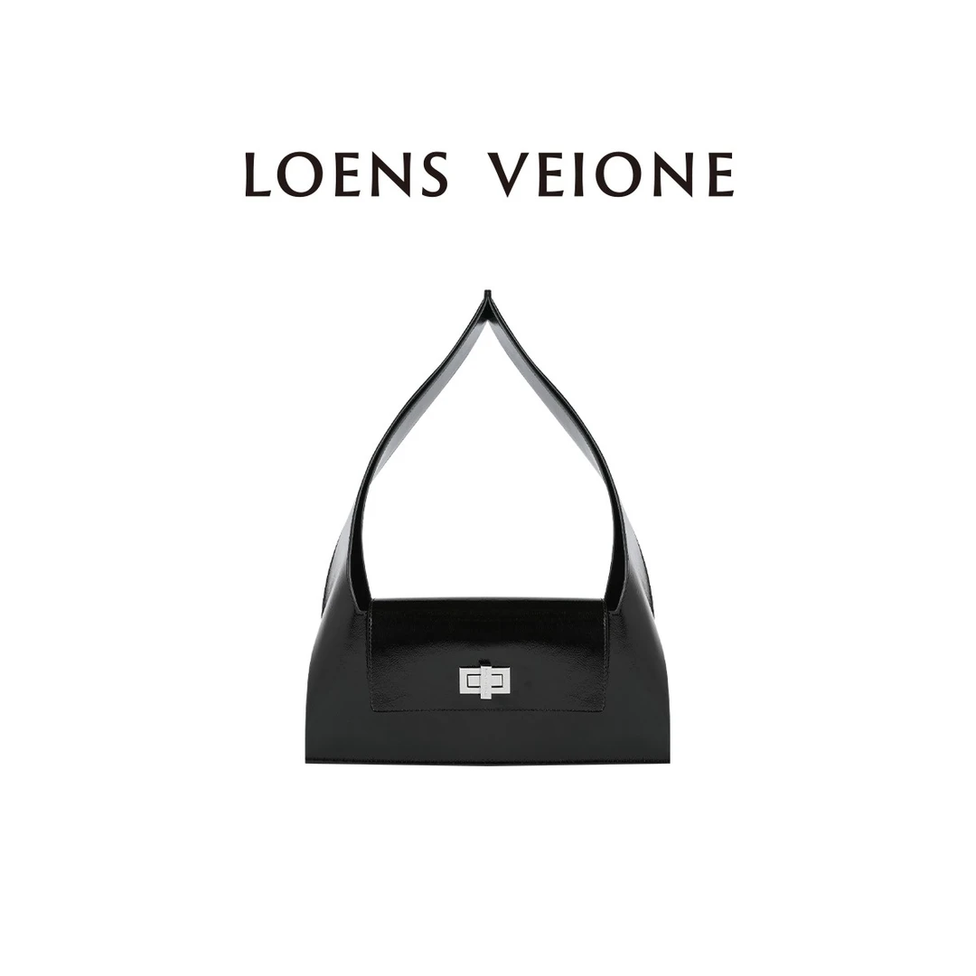 LOENS VEIONE/路斯威亚 小众款立体裁剪轻奢手提包24CVCQ0006N