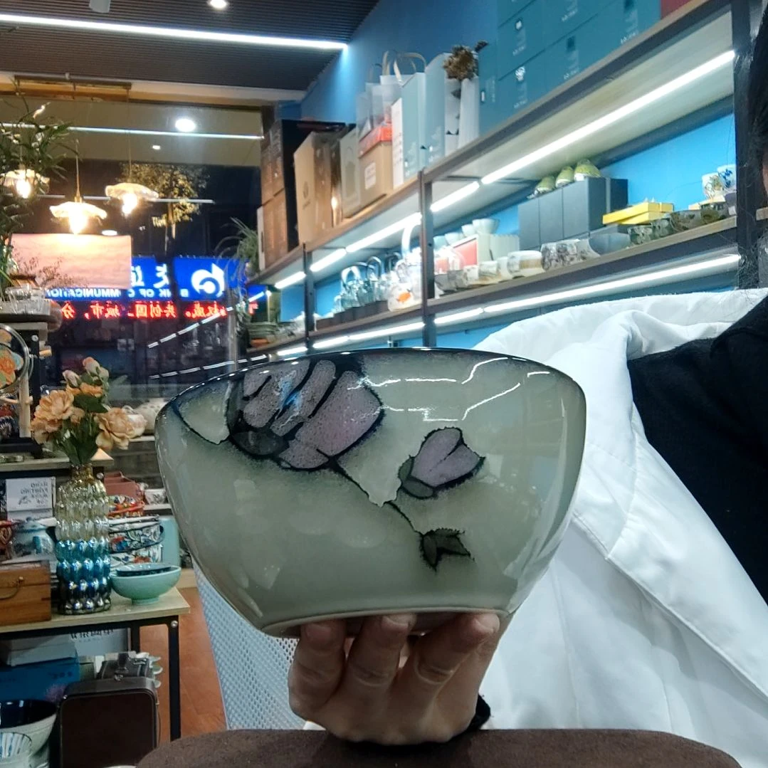 瓷片葑**薆小可陶瓷高温釉下彩一个