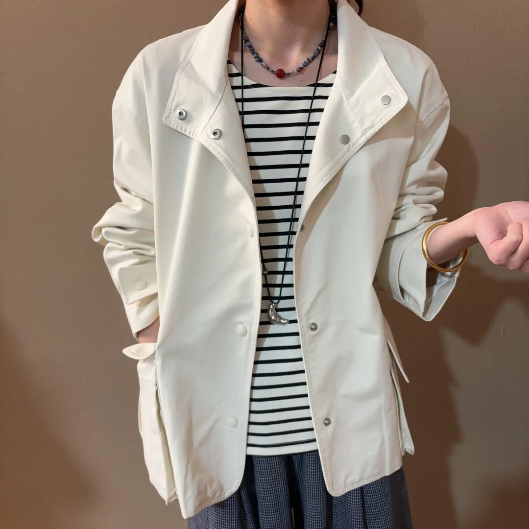 早春立体大口袋工装外套