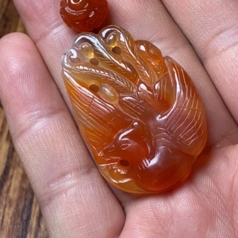 桉***毅玛瑙/玉髓未镶嵌藏传小元素配饰饰品