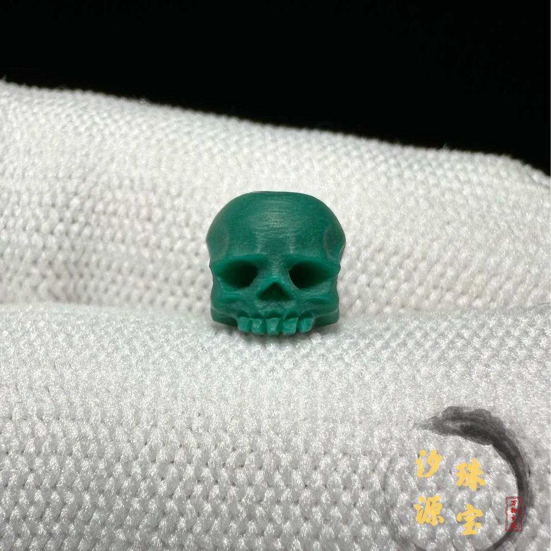 万物7mm+半颚骷髅线束配星月猴头库克椰蒂手持108文玩diy纯手工