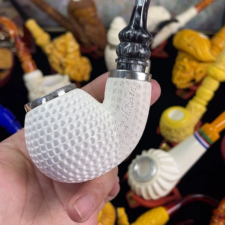 海泡石烟斗超大号空腔苹果202