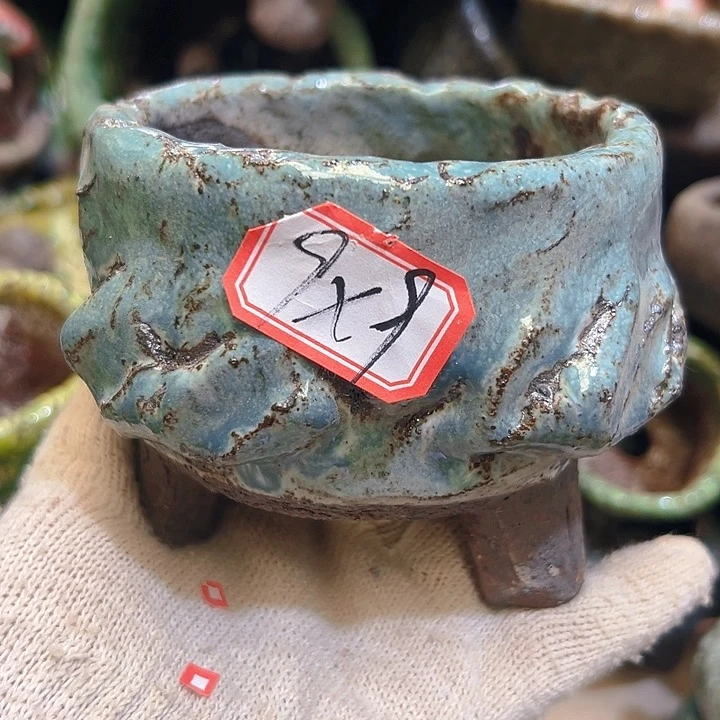 粗陶花盆手工花盆