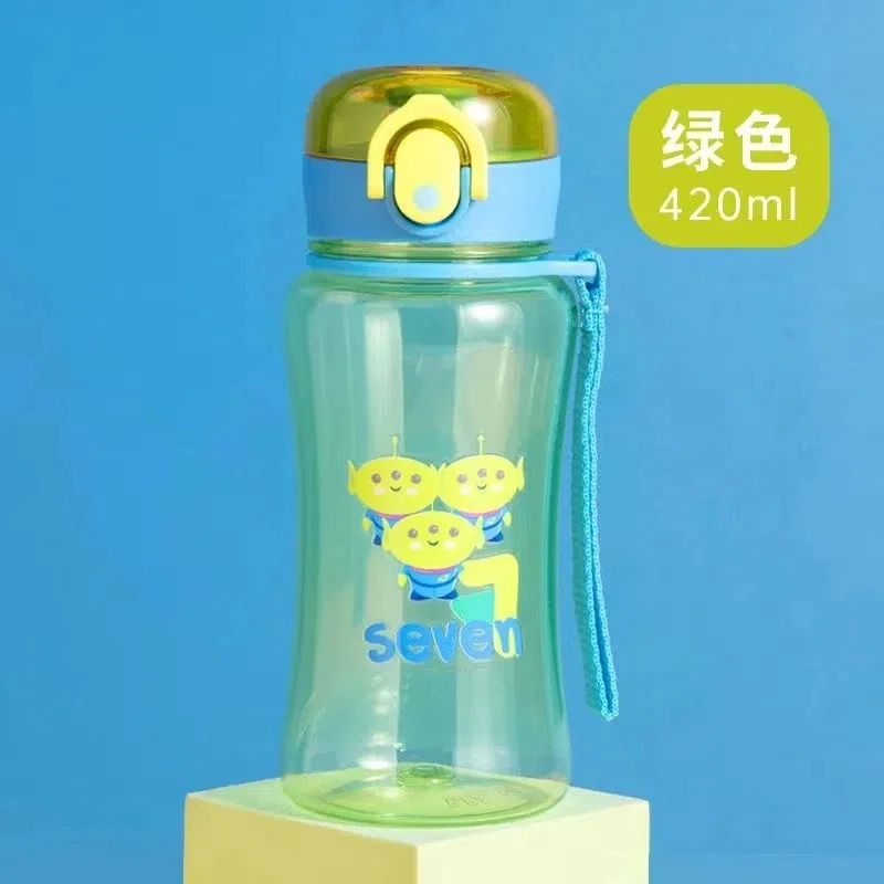 米奇儿童水杯上学专用夏季男生水壶幼儿园防摔便携女孩塑料杯子