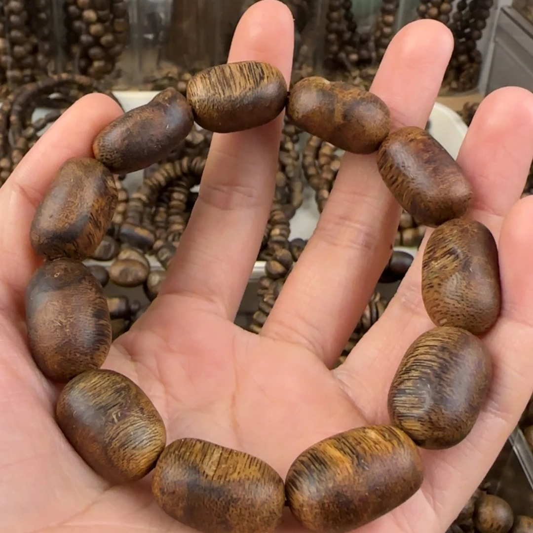 【闪购商品】沉香手串孤*雁奇楠手串15.4克