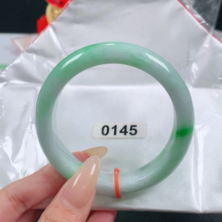 未镶嵌手镯翡翠编号0145
