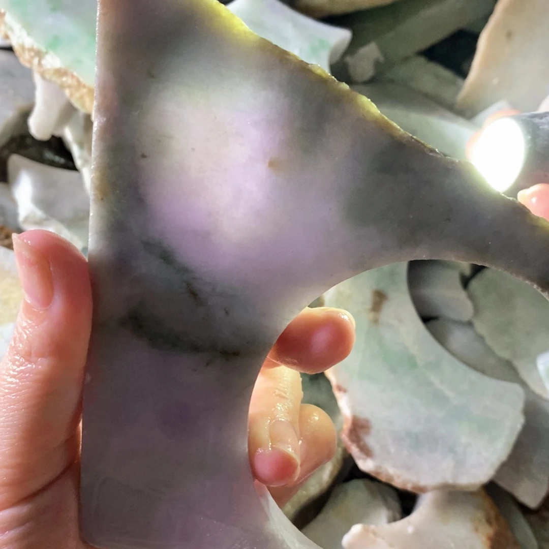 翡翠未镶嵌颈饰天然翡翠