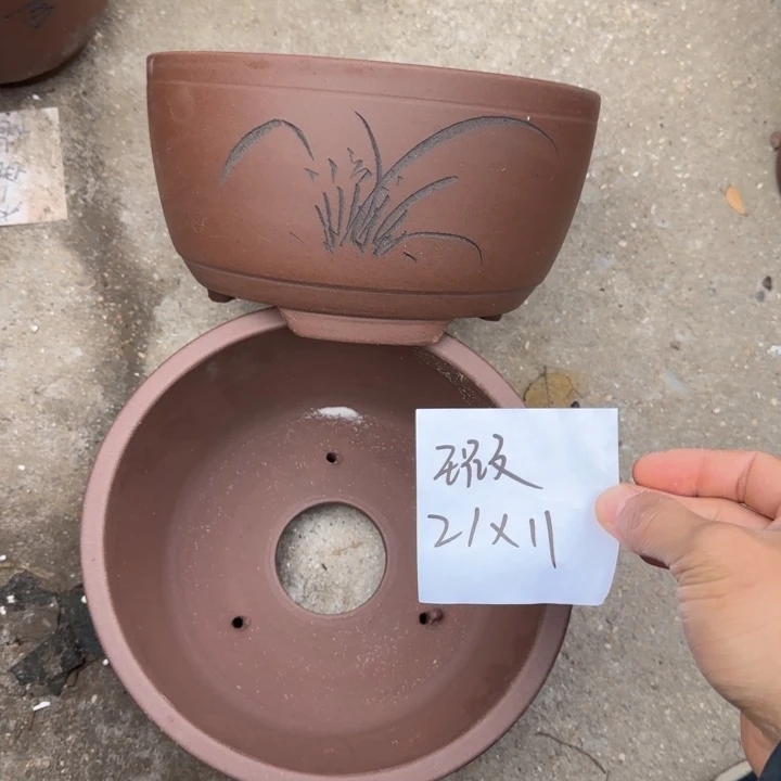 紫砂花盆特价商品