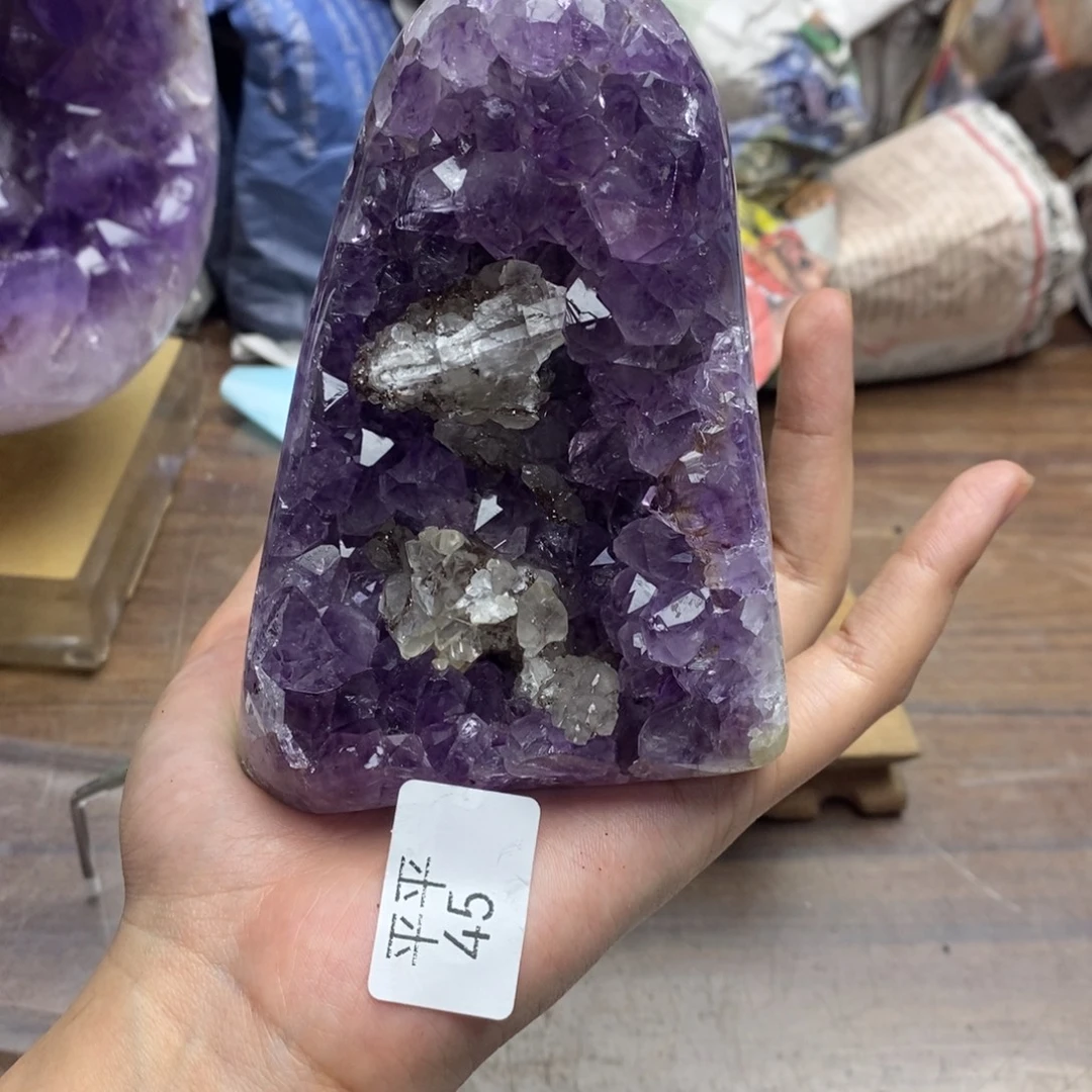 未镶嵌珠宝半成品紫晶
