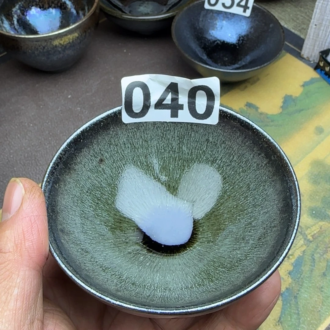 茶盏建阳建盏主人杯龙窑柴烧