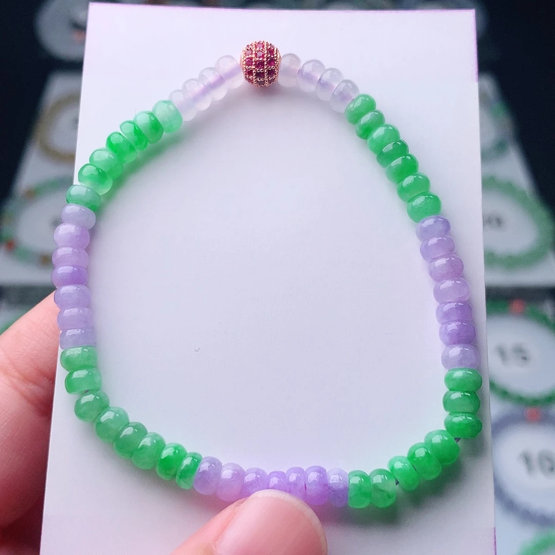 未镶嵌手串翡翠翡翠